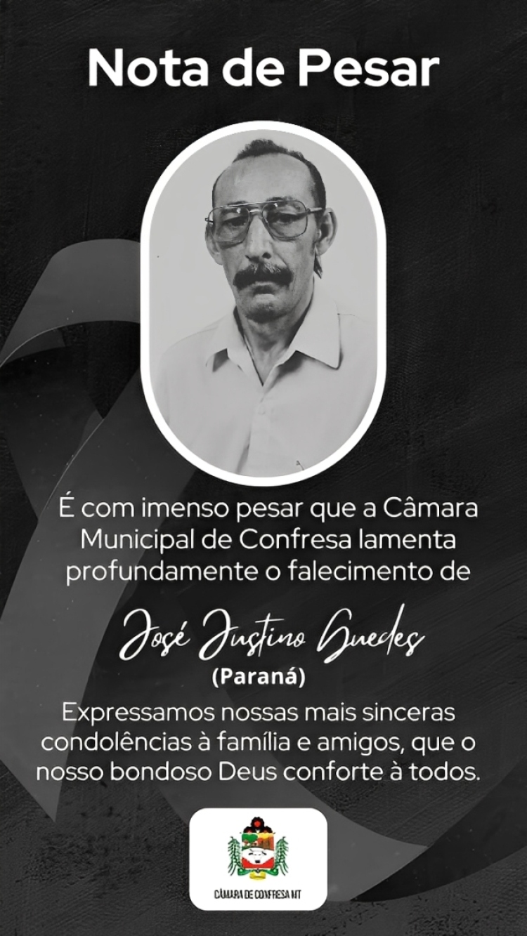 🕊️ Nota de Pesar e Homenagem