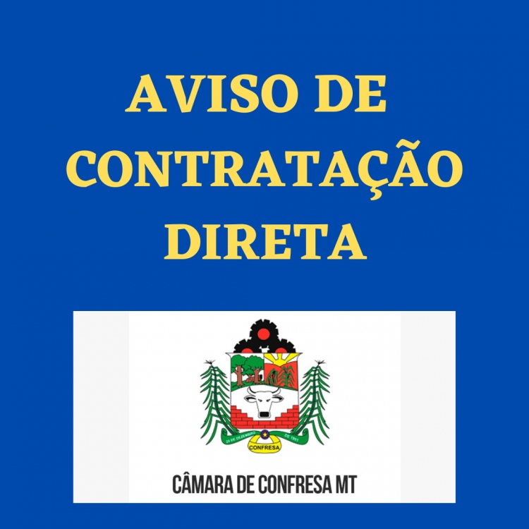 EDITAL DE PUBLICAÇÃO AVISO DE CONTRATAÇÃO DIRETA Nº 01/2024 PROCESSO ADMINISTRATIVO N.º 01/2024