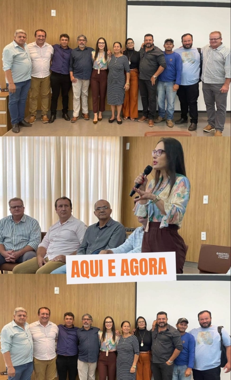 Visita da Deputada Estadual Janaína Riva em Confresa juntamente com a sua comitiva