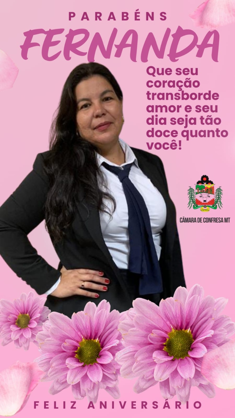 🎉✨ FELIZ ANIVERSÁRIO, FERNANDA MESQUITA! ✨🎉