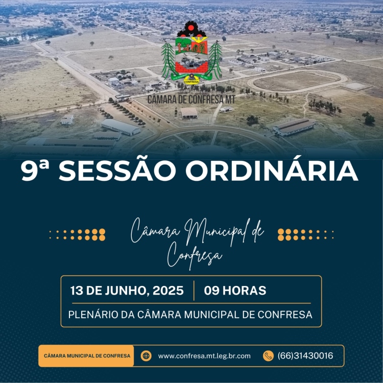 9ª Sessão Ordinária 