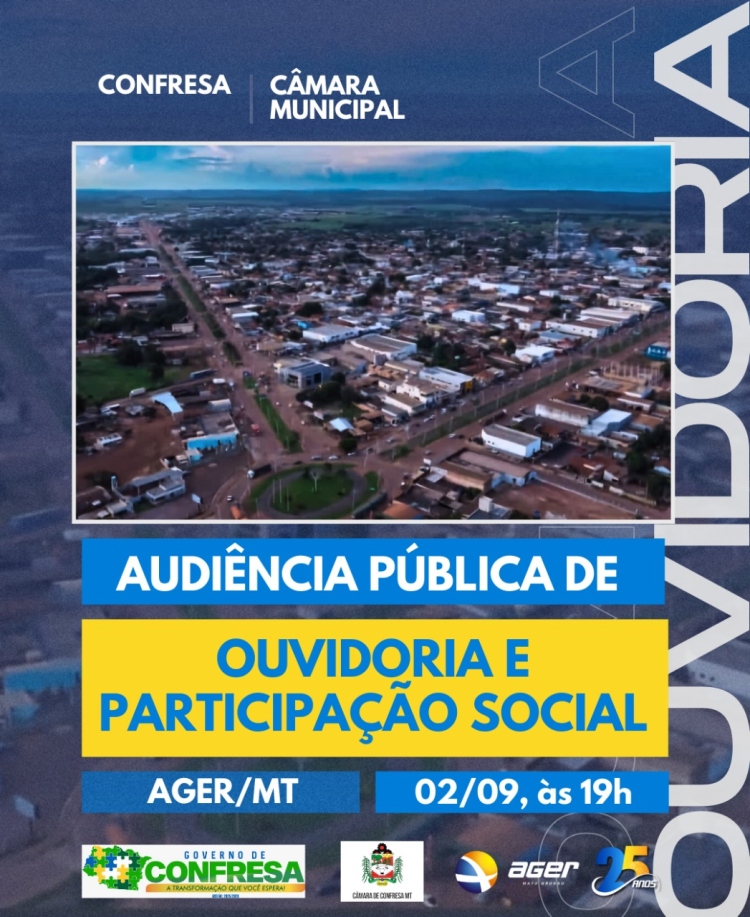 📣 Confresa, a AGER-MT quer ouvir você!
