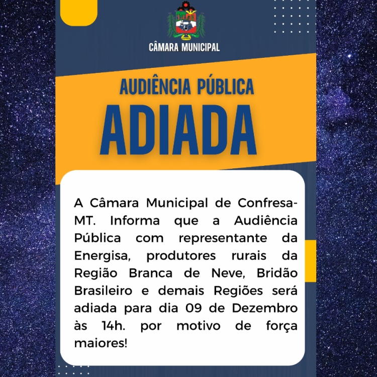 🚨 COMUNICADO!