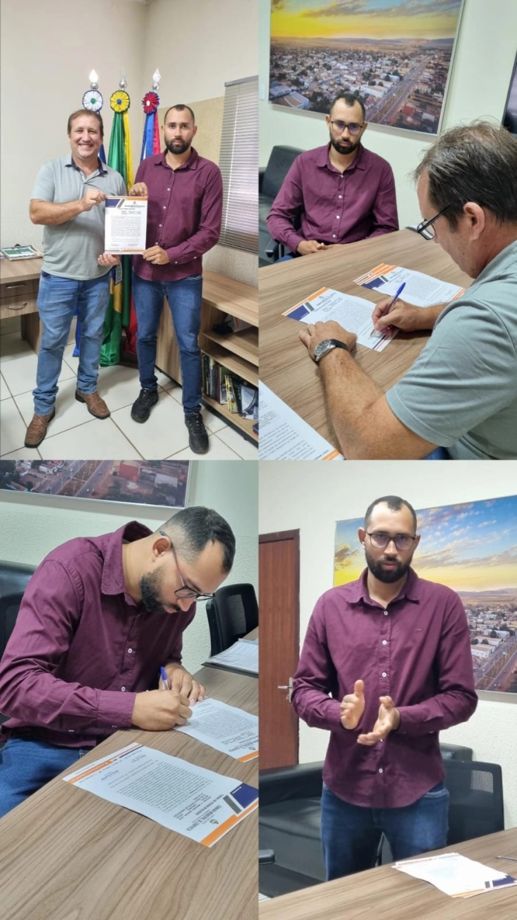 POSSE DO NOVO TESOUREIRO DA CÂMARA MUNICIPAL DE CONFRESA