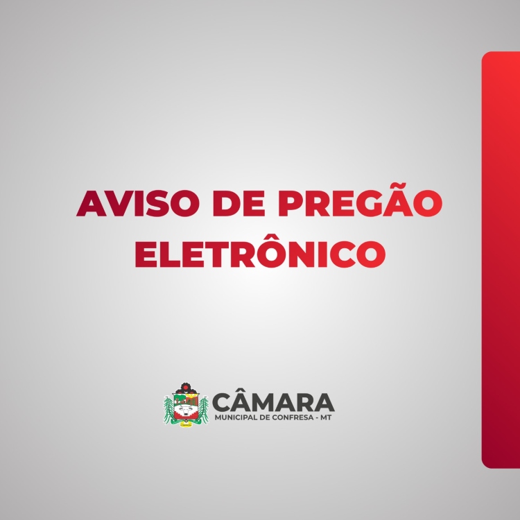 AVISO DA SEGUNDA RETIFICA&Ccedil;&Atilde;O DO EDITAL DO PREG&Atilde;O ELETR&Ocirc;NICO N. 01/2026
