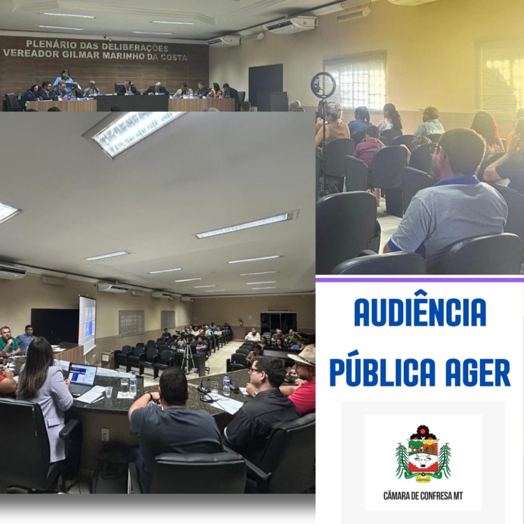 “Audiência Pública da AGER: Transparência e diálogo para o futuro de Confresa”