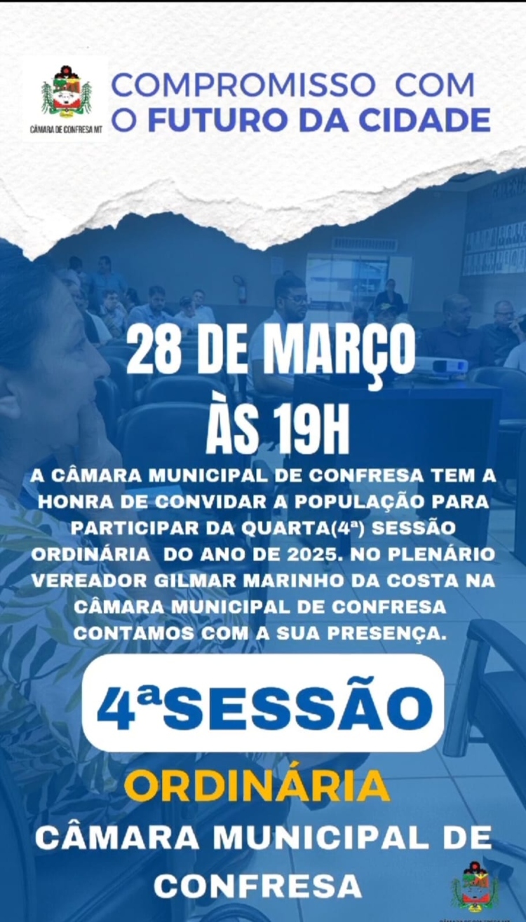 SESSÃO ORDINÁRIA