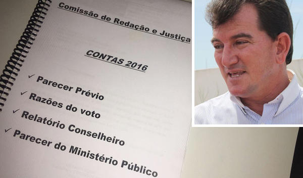 Contas do exercício de 2016 de Gaspar retornam à Câmara Municipal