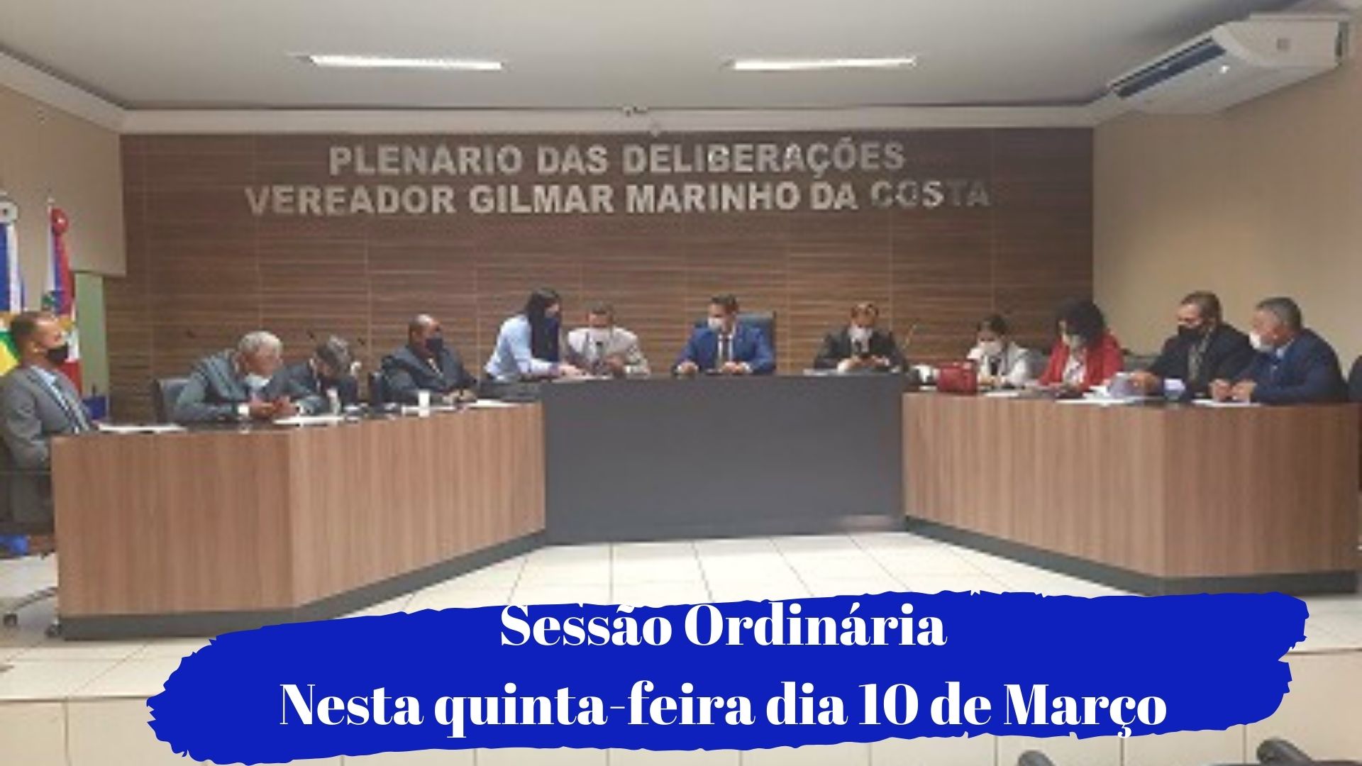 3ª Sessão Ordinária da Câmara Municipal de Confresa  acontece nesta quinta-feira-feira (10), às 09h