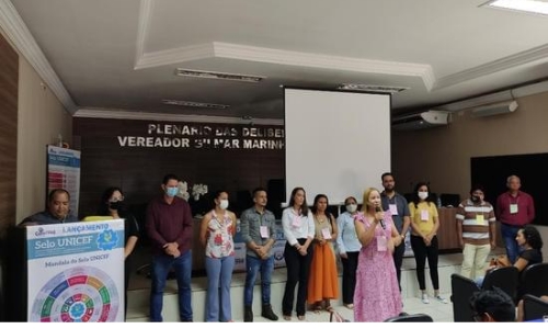 Câmara Municipal de Confresa participa do Lançamento do selo  UNICEF