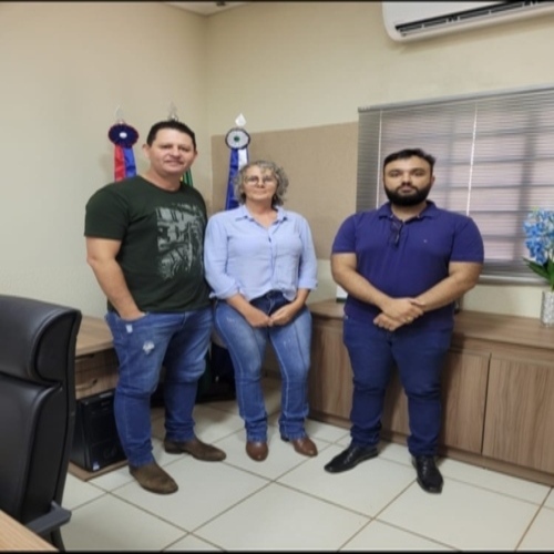 Delegado da DERF e Agente da Polícia visitam  Câmara Municipal de Confresa