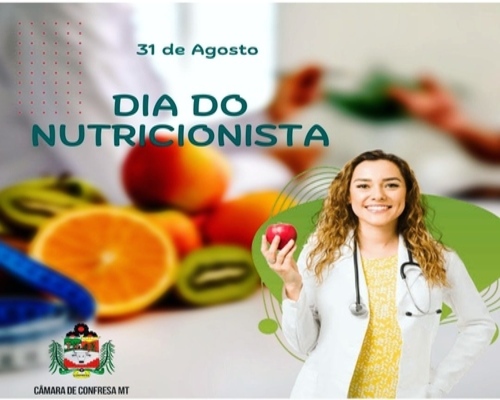 Parabéns a todos os Nutricionista de Confresa e Região